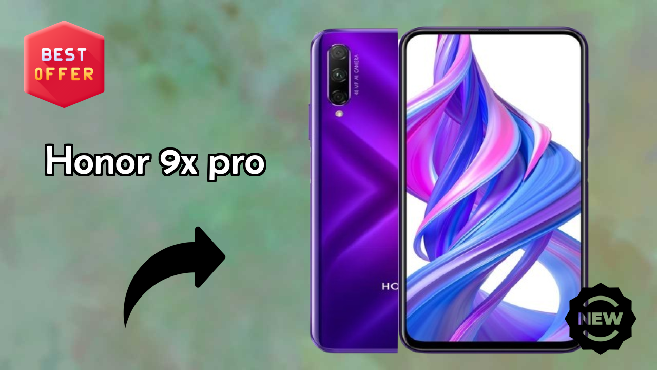Honor 9X Pro at ₹18,999 - Complete Specifications