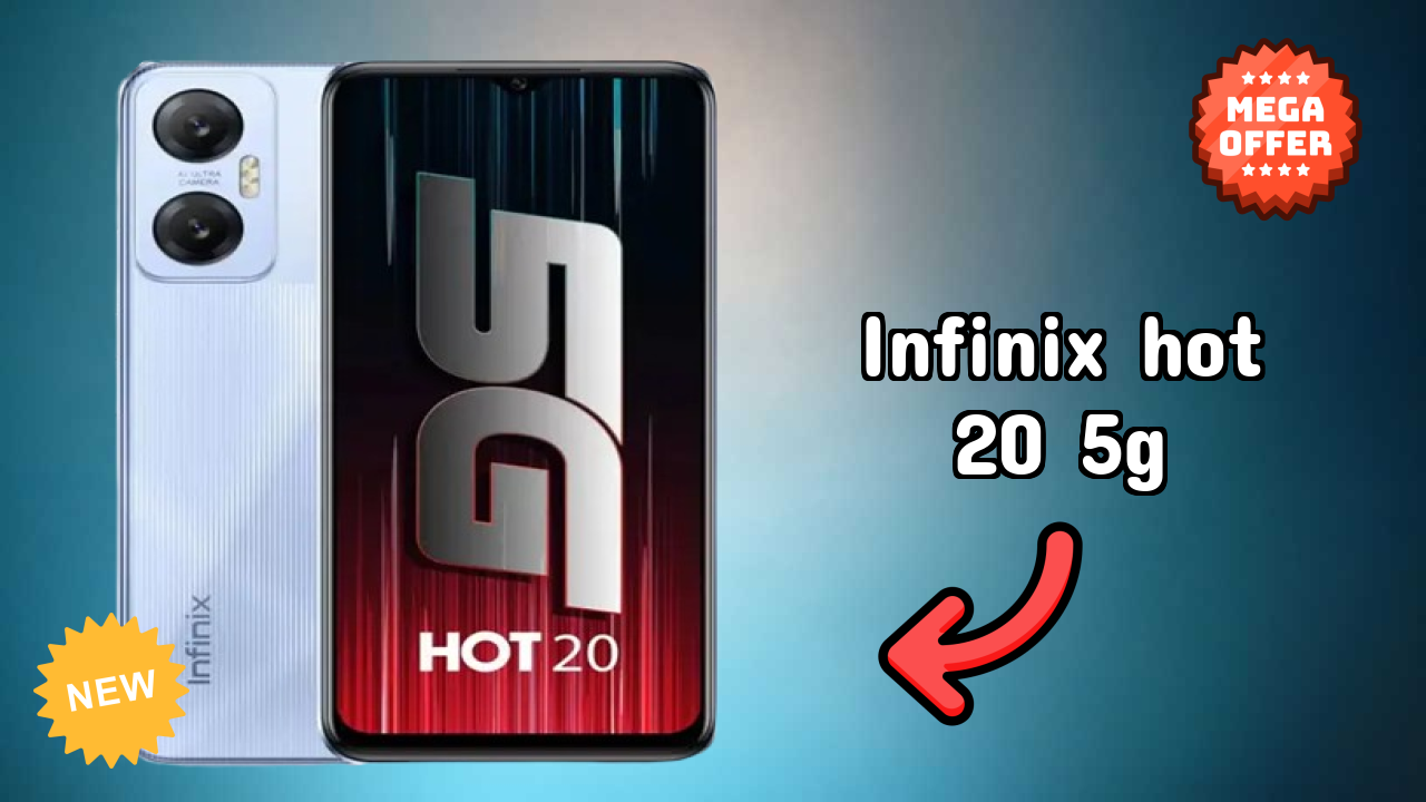 Infinix Hot 20 5G Display Review: 6.6 Inches (16.76 Cm) Screen Size