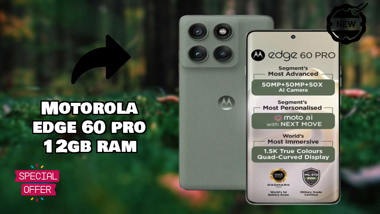 Motorola Edge 60 Pro 12GB RAM Battery Review: 6000 MAh Charging Time