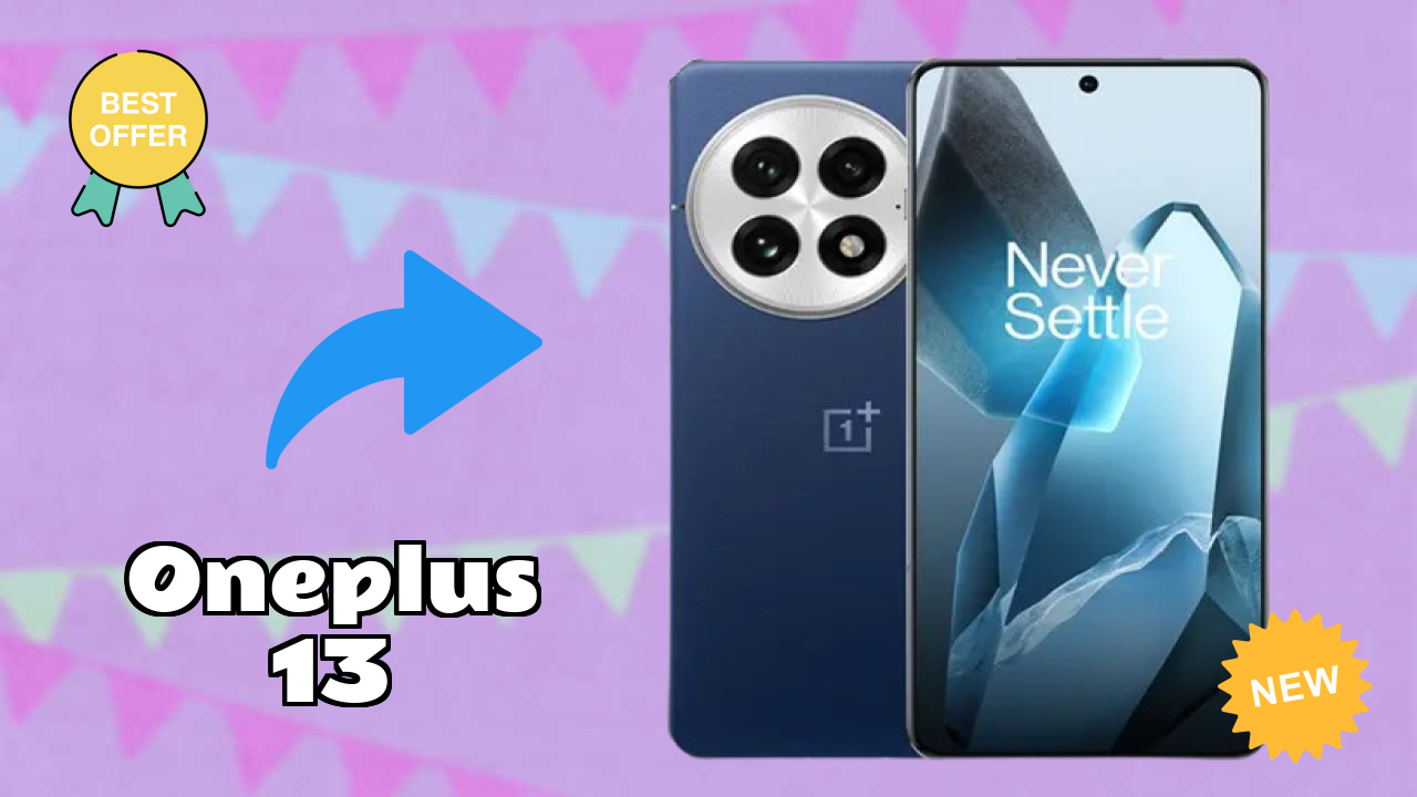 OnePlus OnePlus 13 - Price Dropped to ₹57,999 Today!