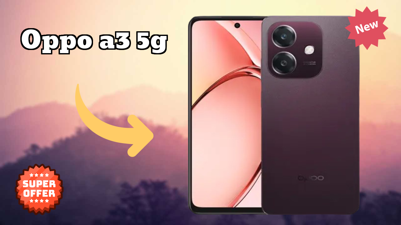 OPPO A3 5G Gaming Benchmarks: MediaTek Dimensity 6300 Tested