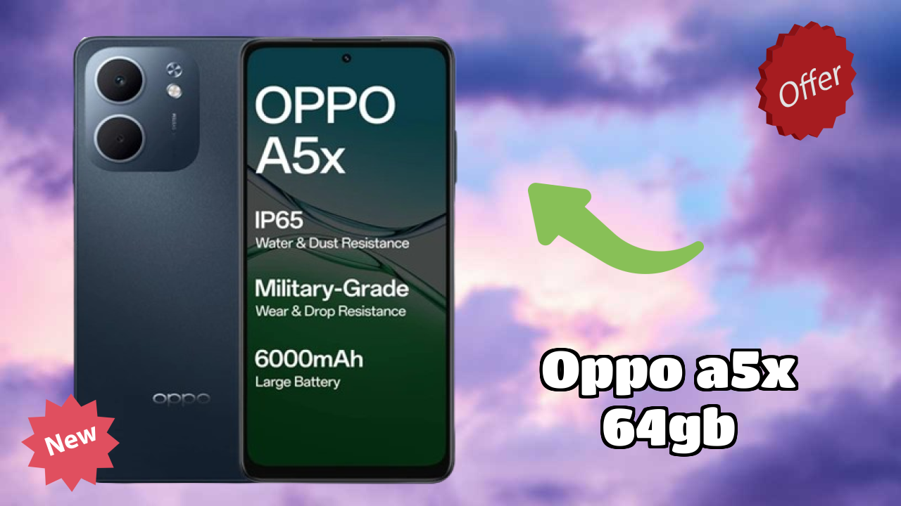 OPPO A5x 64GB Gaming Test: MediaTek Dimensity 6300 FPS Performance