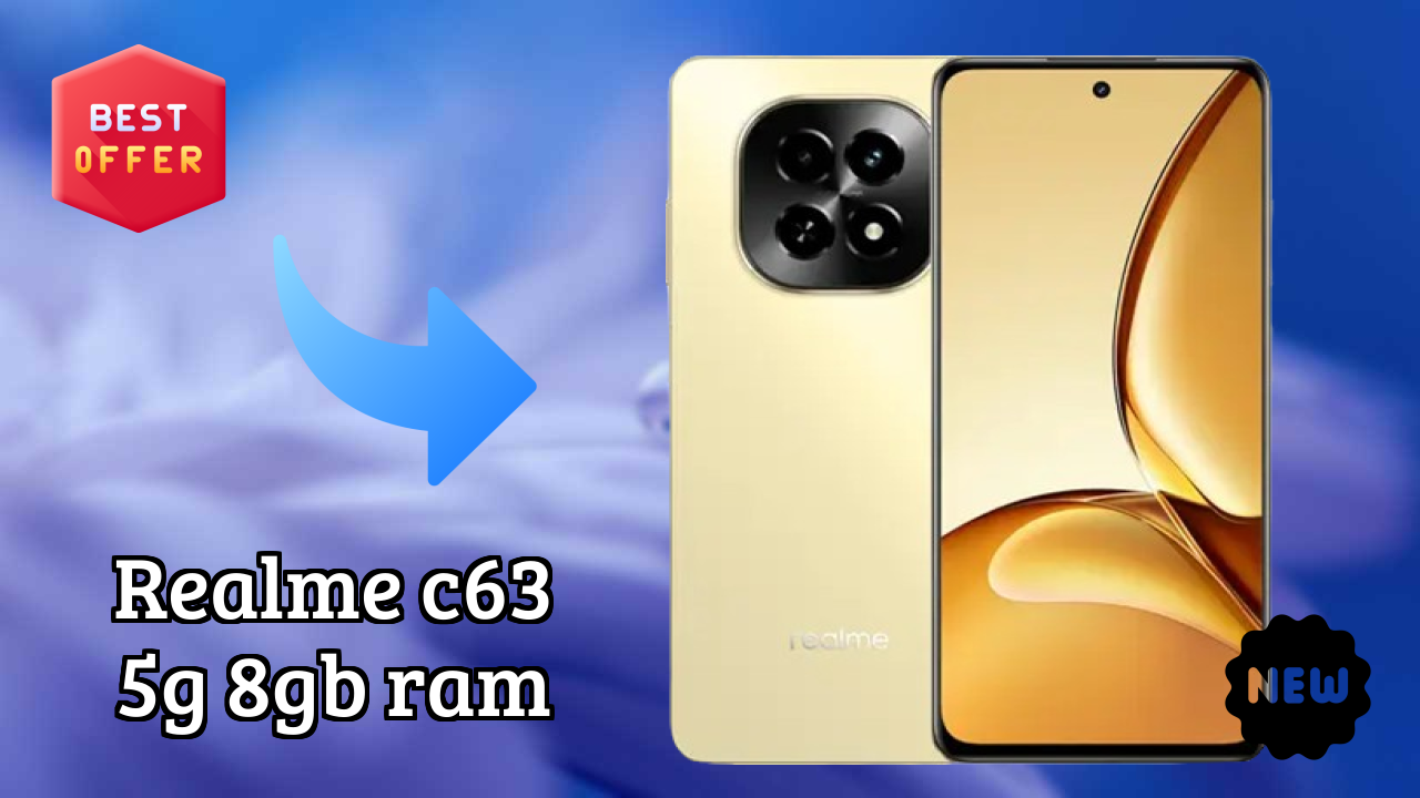Realme C63 5G 8GB RAM Test: Is 8 GB RAM Enough for 2024 Apps?