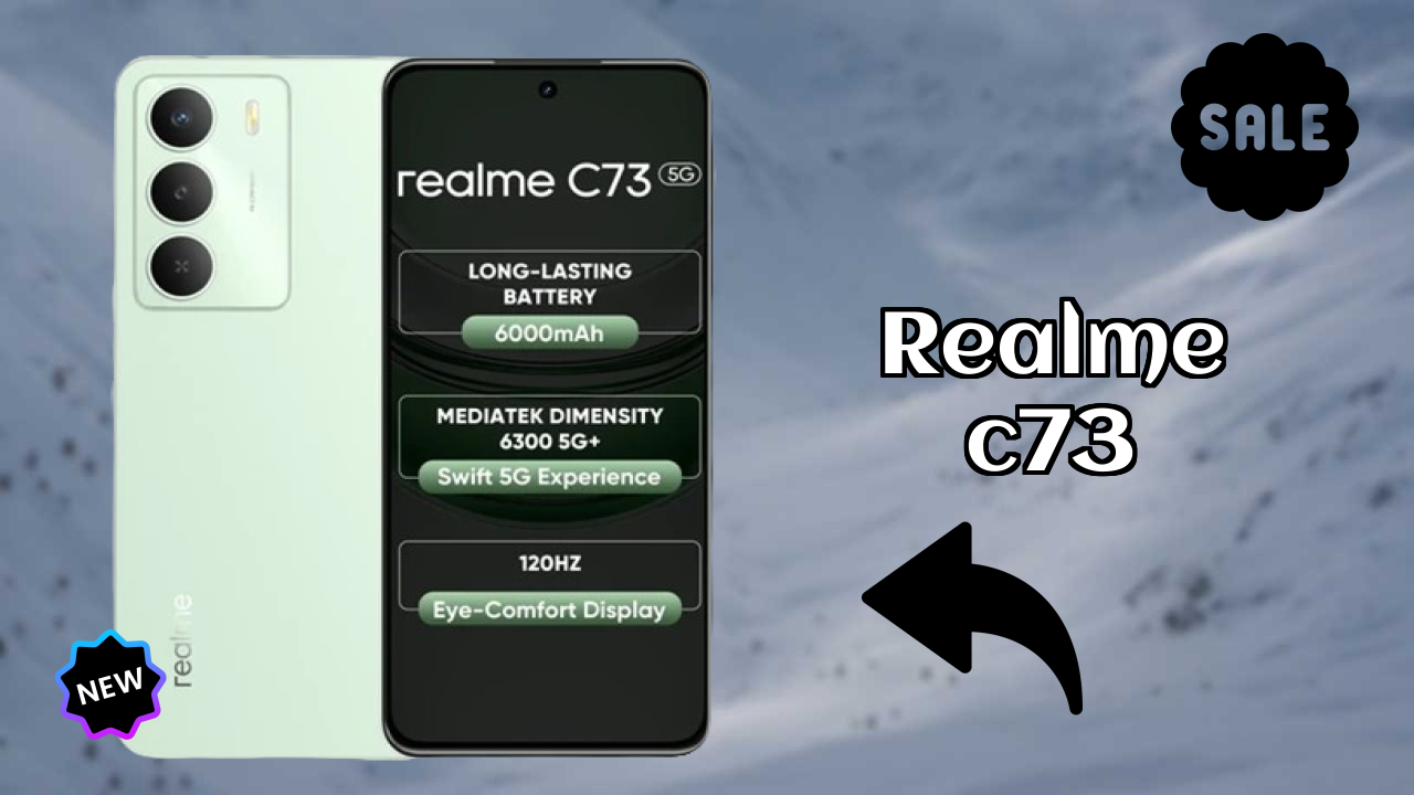 Realme C73 at ₹9,599 - Best Features Highlighted