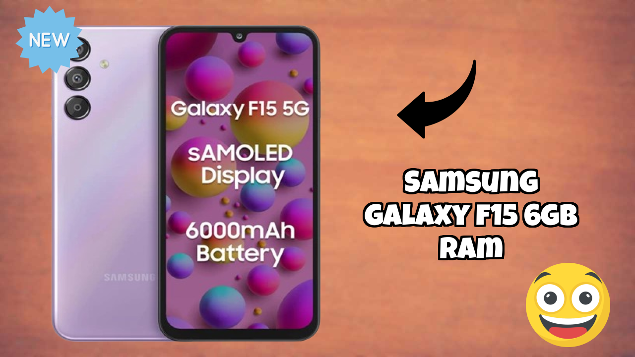 Samsung Galaxy F15 6GB RAM Display Analysis: Super AMOLED Quality