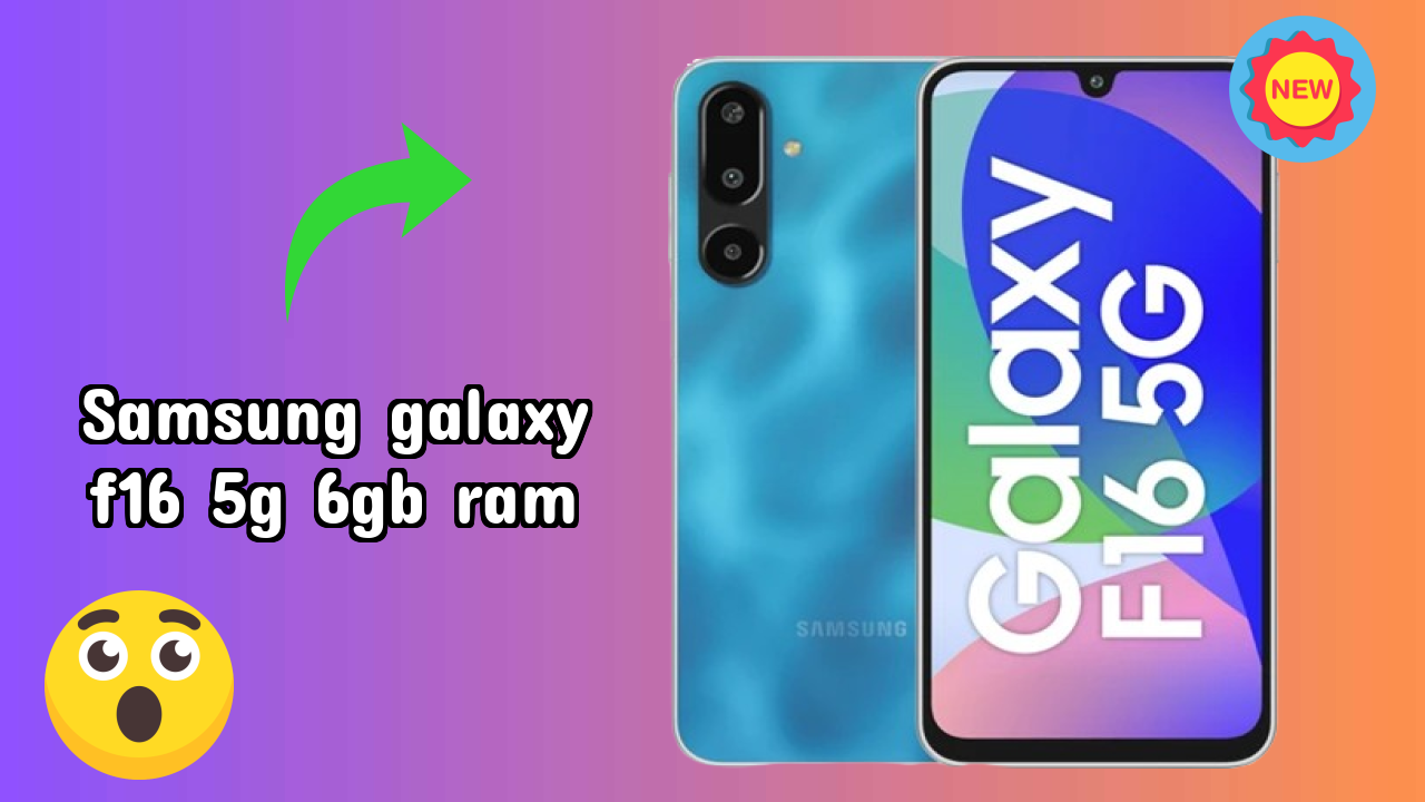 Samsung Galaxy F16 5G 6GB RAM Gaming Test: MediaTek Dimensity 6300 Performance