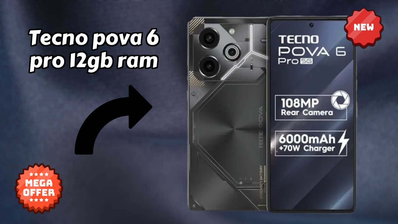 Tecno Pova 6 Pro 12GB RAM at ₹19,380 - Best Phone Under This Price